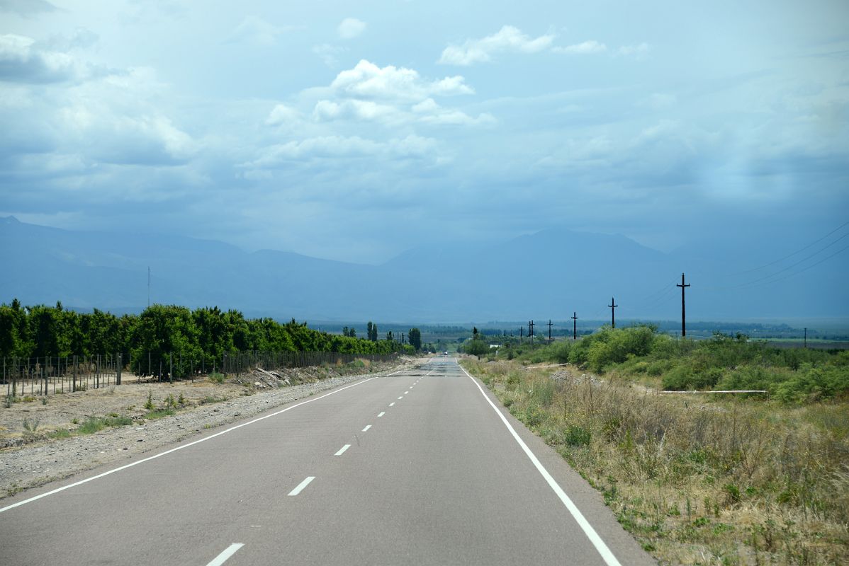 06 Driving Between Gimenez Rilli And Andeluna Wineries On The Uco Valley Wine Tour Mendoza